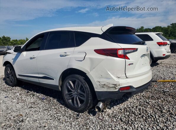 5J8TC1H63ML013334 2021 ACURA RDX White Հետևի ձախ