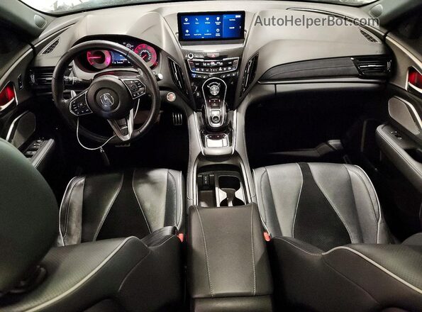 5J8TC1H63ML019070 2021 ACURA RDX Silver Dashboard view