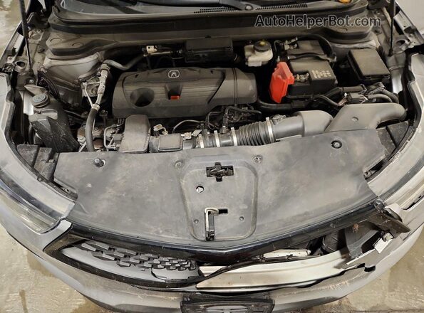 5J8TC1H63ML019070 2021 ACURA RDX Silver Engine compartment view