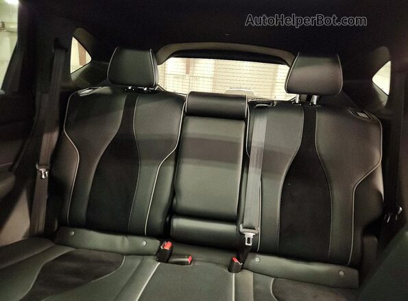 5J8TC1H63ML019070 2021 ACURA RDX Silver Rear seats view