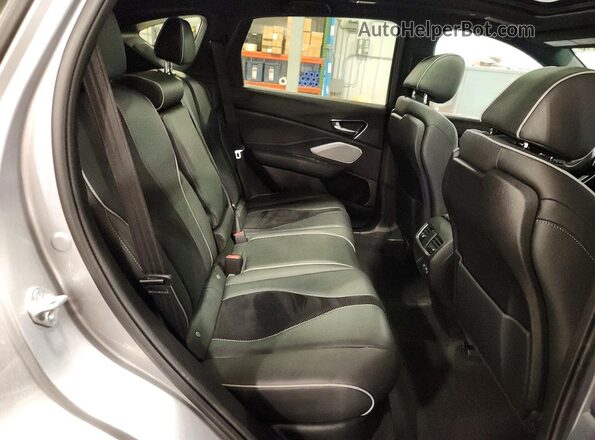 5J8TC1H63ML019070 2021 ACURA RDX Silver Rear interior view