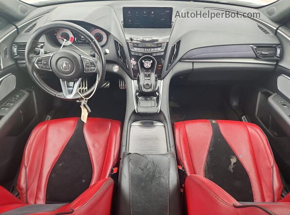 5J8TC1H64ML019918 2021 ACURA RDX White Առջևի վահանակի տեսք