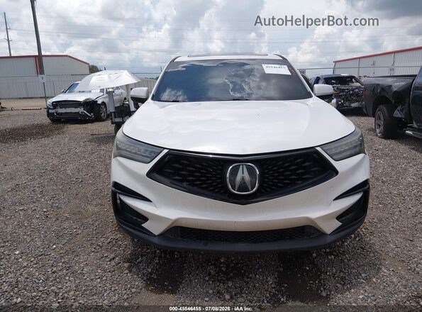 5J8TC1H67KL024429 2019 ACURA RDX White Вид щитка приладів