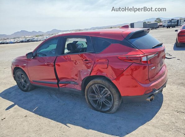 5J8TC1H68ML018514 2021 ACURA RDX Red Հետևի ձախ