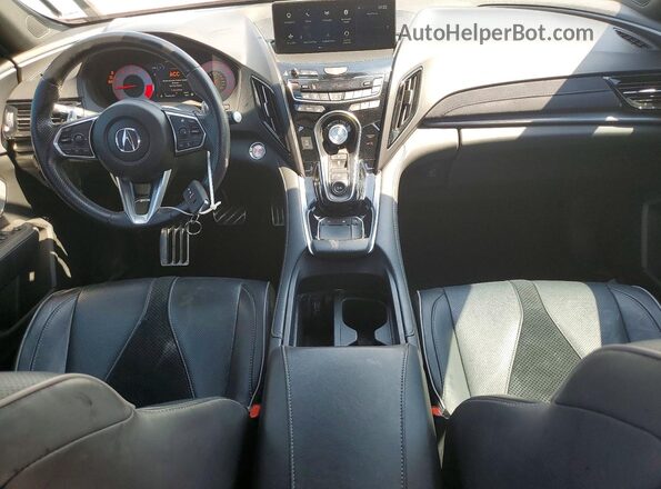 5J8TC1H68ML018514 2021 ACURA RDX Red Առջևի վահանակի տեսք