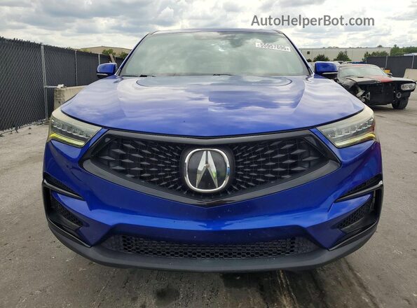 5J8TC1H68ML021297 2021 ACURA RDX Blue Դիմացի տեսք