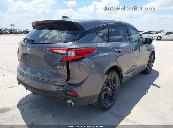 5J8TC1H69ML016612 2021 ACURA RDX Gray უკანა მარჯვენა