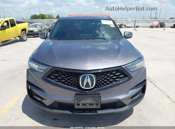 5J8TC1H69ML016612 2021 ACURA RDX Gray ხელსაწყოთა პანელის ხედი