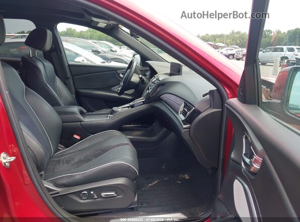 5J8TC1H6XLL015452 2020 ACURA RDX Red Front interior view