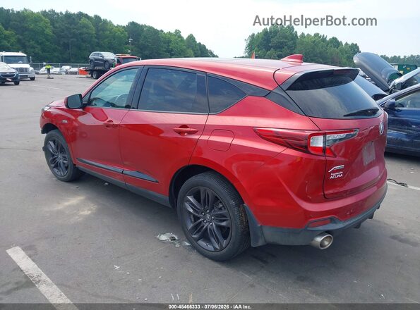 5J8TC1H6XLL015452 2020 ACURA RDX Red Rear left