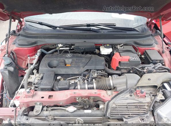 5J8TC1H6XLL015452 2020 ACURA RDX Red Rear view