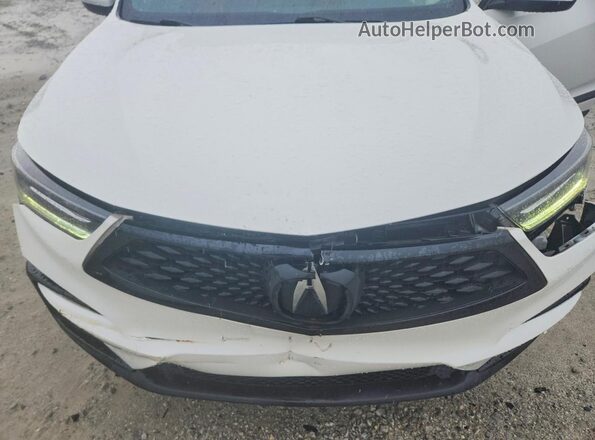 5J8TC1H6XML007403 2021 ACURA RDX White Widok komory silnika