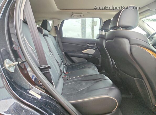5J8TC1H74KL009749 2019 ACURA RDX Black Vista interior trasera