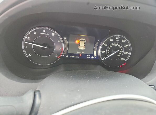 5J8TC1H74KL009749 2019 ACURA RDX Black Vista del cuadro de instrumentos