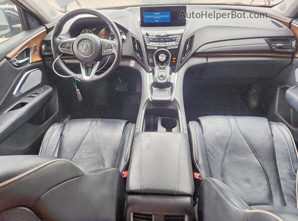 5J8TC1H74KL009749 2019 ACURA RDX Black Vista del salpicadero