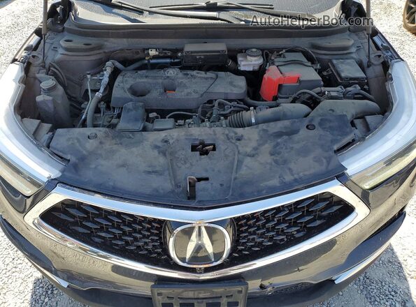 5J8TC1H76LL018471 2020 ACURA RDX Charcoal ძრავის განყოფილების ხედი