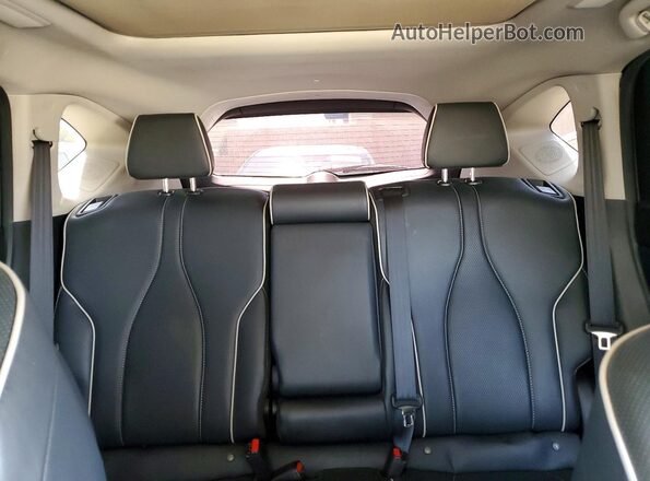 5J8TC1H76LL018471 2020 ACURA RDX Charcoal უკანა სავარძლების ხედი