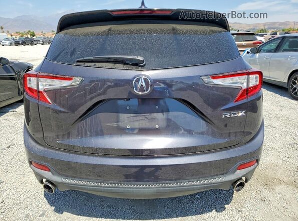5J8TC1H76LL018471 2020 ACURA RDX Charcoal უკანა ხედი
