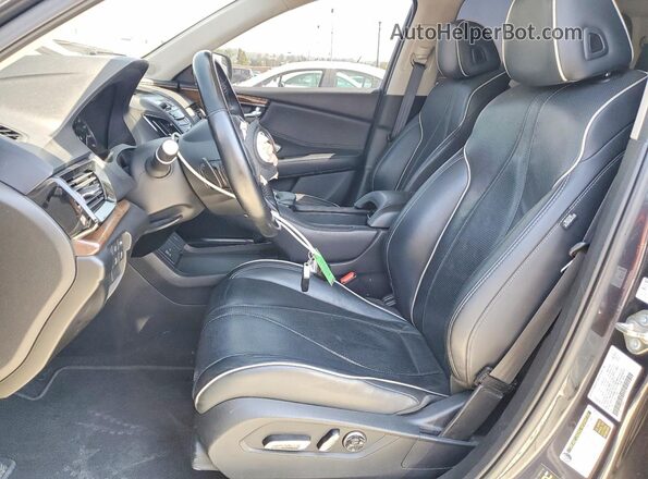 5J8TC1H76LL018471 2020 ACURA RDX Charcoal წინა სალონის ხედი
