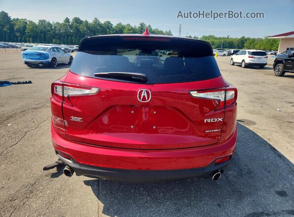 5J8TC2H30ML020513 2021 ACURA RDX Red Հետևի տեսք