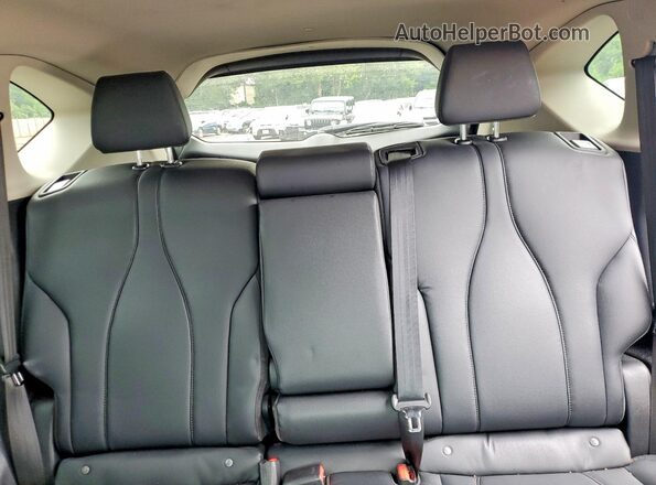 5J8TC2H31LL026402 2020 ACURA RDX Black უკანა სავარძლების ხედი