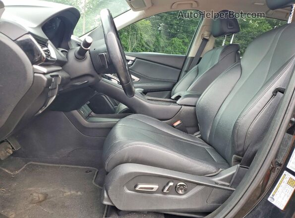 5J8TC2H31LL026402 2020 ACURA RDX Black წინა სალონის ხედი