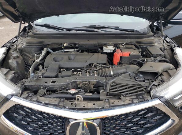 5J8TC2H31LL026402 2020 ACURA RDX Black ძრავის განყოფილების ხედი
