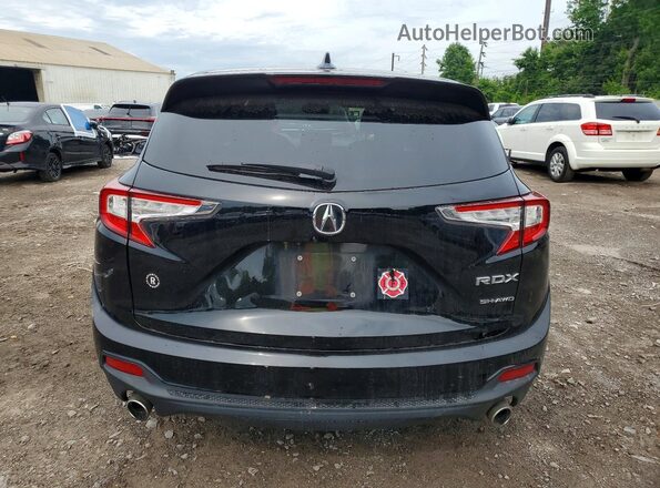 5J8TC2H31LL026402 2020 ACURA RDX Black უკანა ხედი