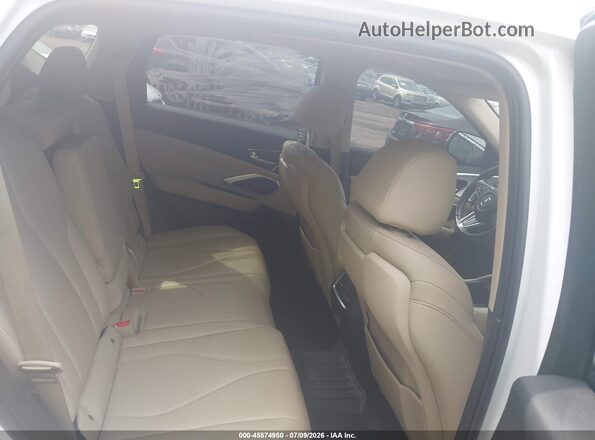 5J8TC2H31ML013067 2021 ACURA RDX White Widok naklejki z numerem VIN
