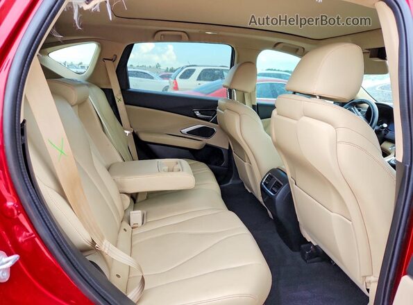 5J8TC2H31RL025274 2024 ACURA RDX Red Rear interior view