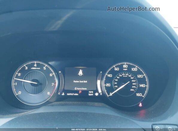 5J8TC2H32KL038332 2019 ACURA RDX Белый Вид задних сидений