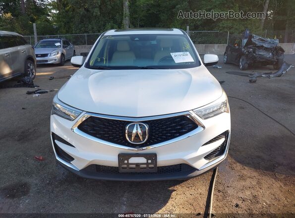 5J8TC2H32KL038332 2019 ACURA RDX Белый Вид щитка приборов