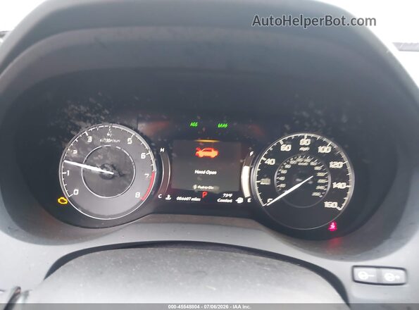 5J8TC2H32ML040858 2021 ACURA RDX Red Vista de los asientos traseros