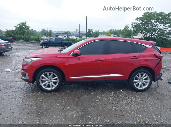 5J8TC2H32ML040858 2021 ACURA RDX Red Vista interior de 360 grados