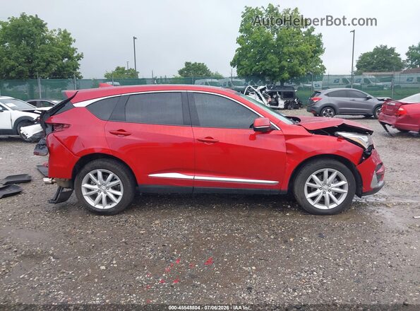 5J8TC2H32ML040858 2021 ACURA RDX Red Vista interior trasera