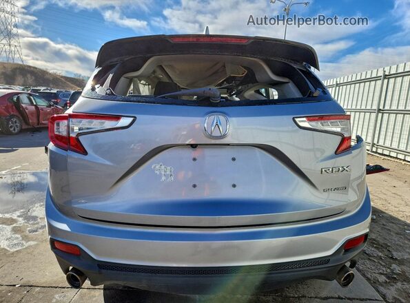 5J8TC2H33LL021914 2020 ACURA RDX Silver Вид ззаду