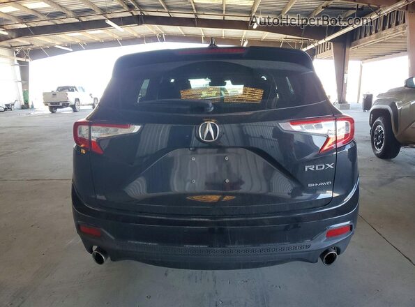 5J8TC2H34KL011892 2019 ACURA RDX Black Widok z tyłu