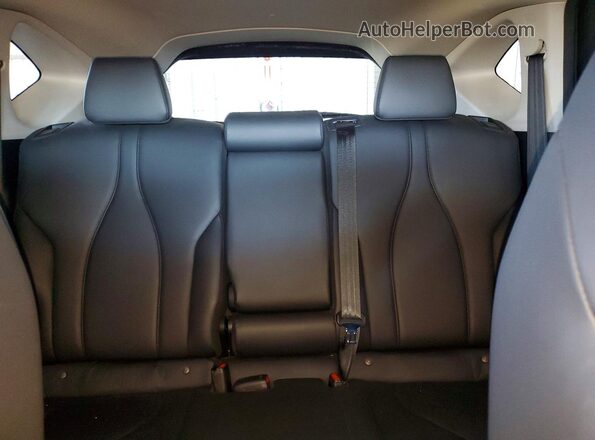 5J8TC2H34KL011892 2019 ACURA RDX Black Widok tylnych siedzeń