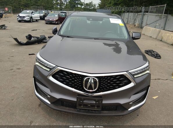 5J8TC2H34KL016090 2019 ACURA RDX Gray Вид задньої частини салону