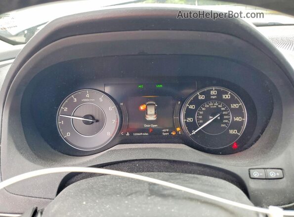 5J8TC2H34KL044973 2019 ACURA RDX Black Vista del cuadro de instrumentos