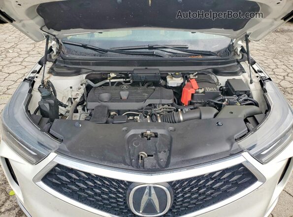5J8TC2H34PL015402 2023 ACURA RDX White VIN կոդի պիտակի տեսք