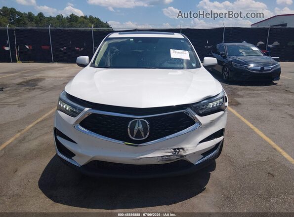 5J8TC2H35ML000922 2021 ACURA RDX White Widok zestawu wskaźników