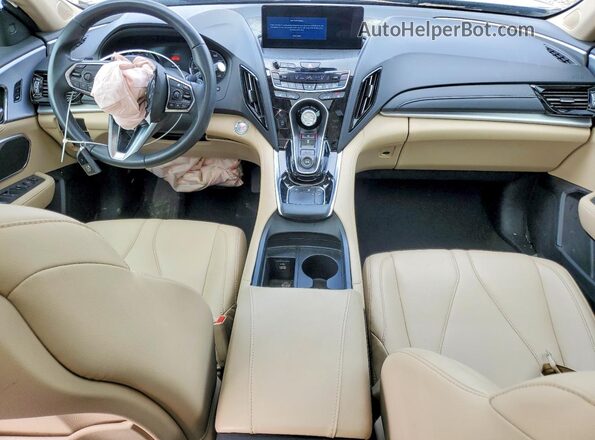 5J8TC2H35PL025565 2023 ACURA RDX Black Dashboard view