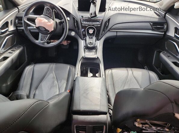 5J8TC2H36KL001199 2019 ACURA RDX Black Dashboard view