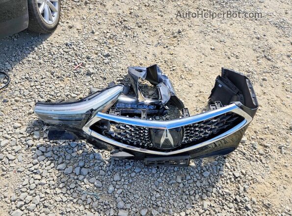 5J8TC2H36KL001199 2019 ACURA RDX Black VIN sticker view