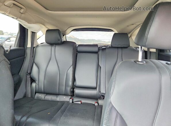 5J8TC2H36KL001199 2019 ACURA RDX Black Rear seats view