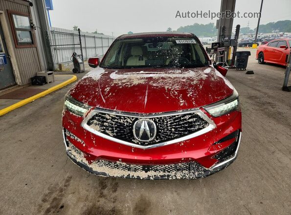 5J8TC2H36LL040411 2020 ACURA RDX Red Widok z przodu