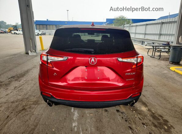 5J8TC2H36LL040411 2020 ACURA RDX Red Widok z tyłu