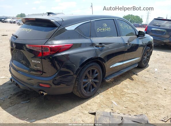 5J8TC2H37KL028525 2019 ACURA RDX Black Tył prawy