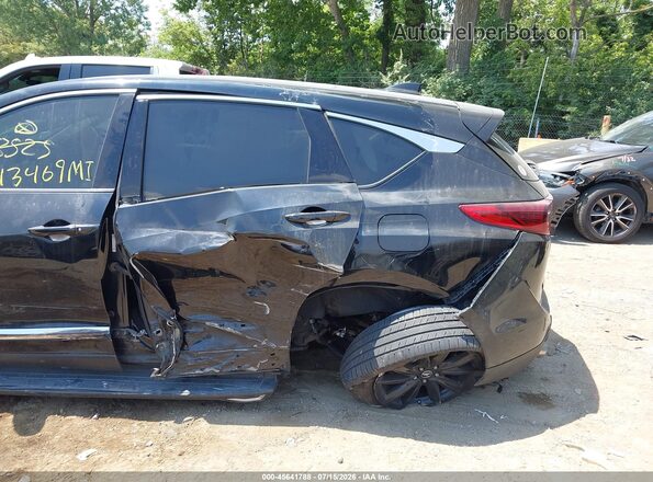 5J8TC2H37KL028525 2019 ACURA RDX Black Widok z przodu